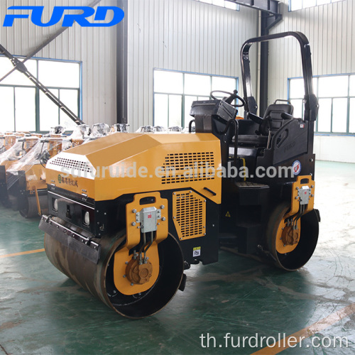 FYL-1200 ผลิตอุปทาน 3 ตัน (6600 ปอนด์) ลูกกลิ้งสั่นสะเทือนล้อเรียบ